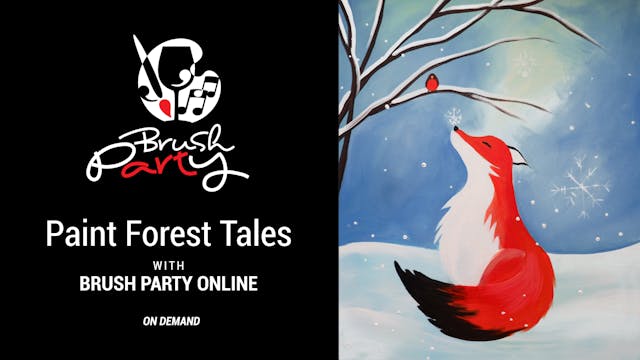 Paint Forest Tales with Brush Party O...
