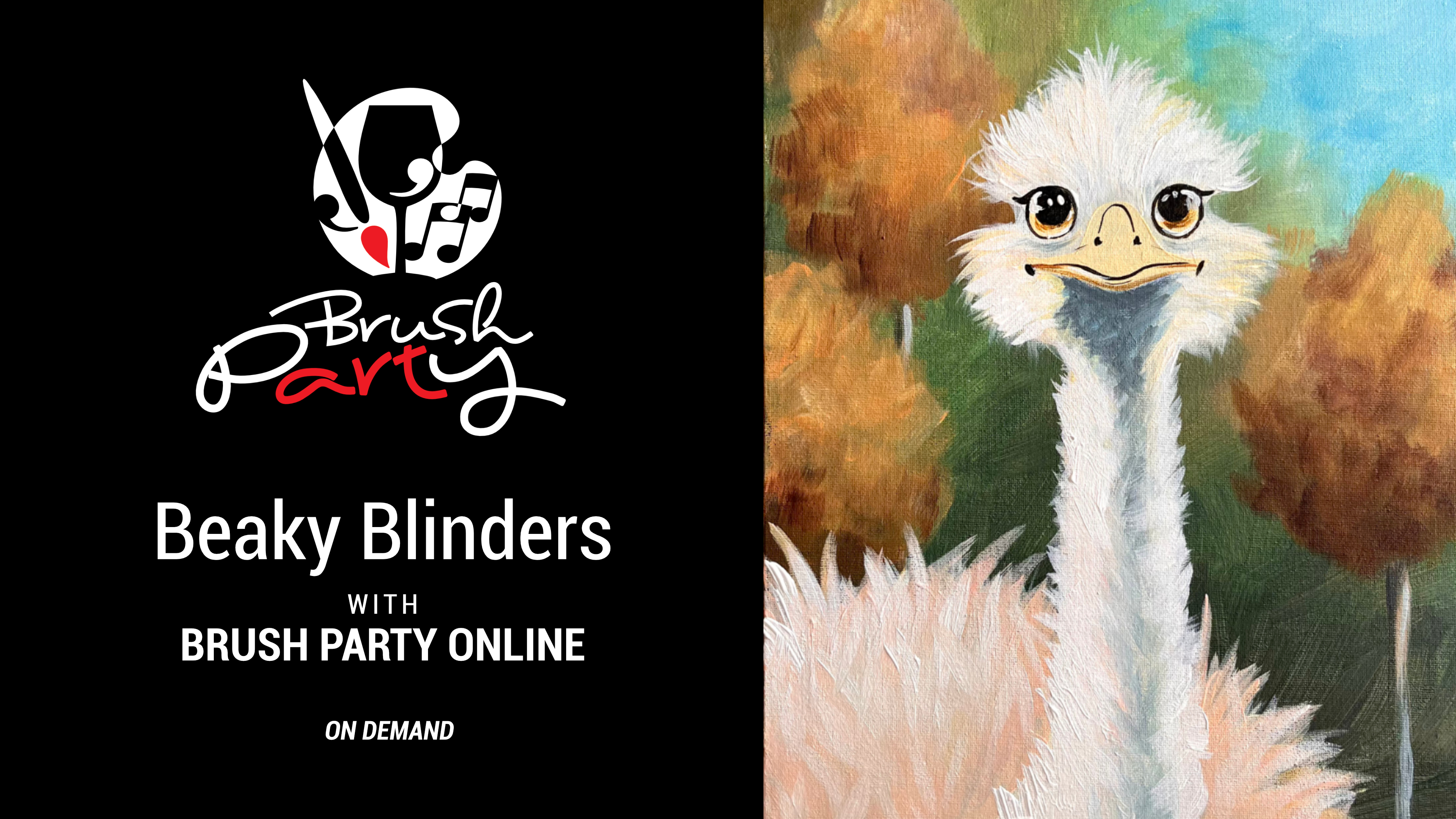 Paint ‘Beaky Blinders’ with Brush Party Online