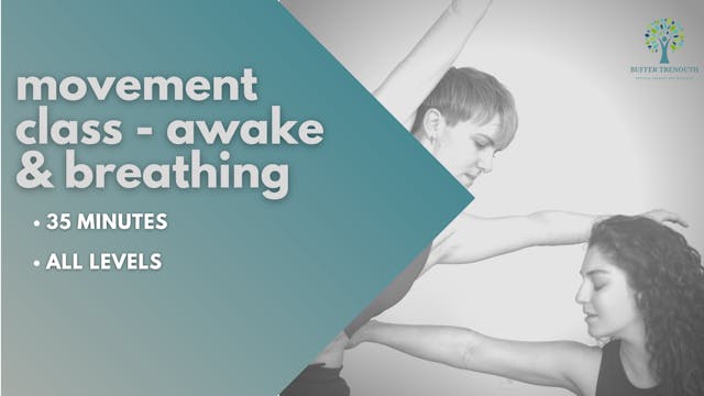 Awake and Breathing Movement Class - 35 minutes