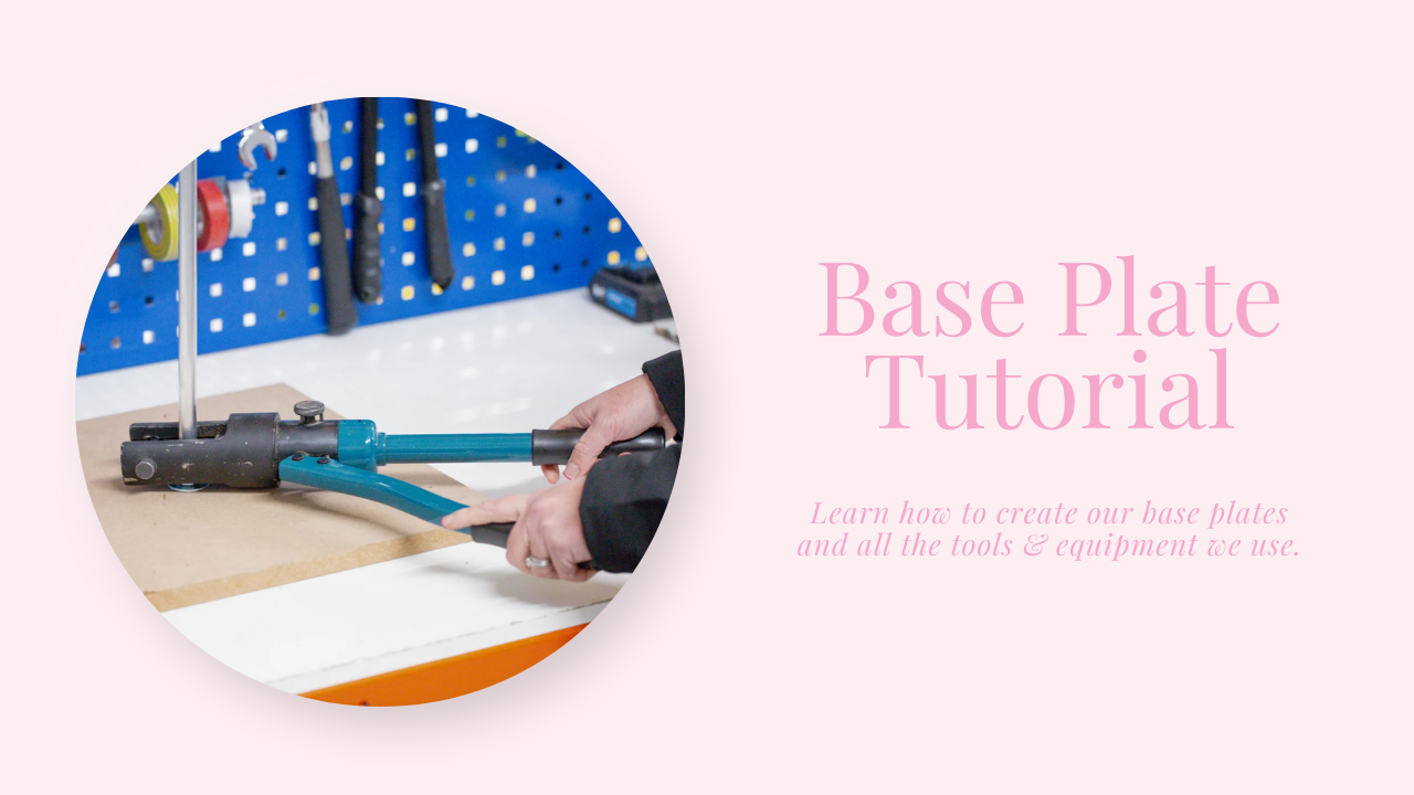 How to Make Your Own Base Plates Tutorial 
