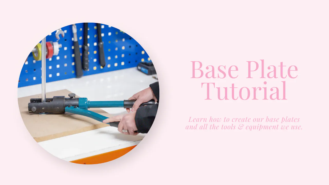 Bubblegum Base Plates - How to Make Your Own Base Plates Tutorial ...