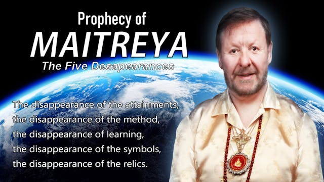 Jan 29 - The Prophecy of Maitreya