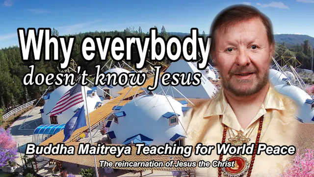 May 16 - Why everybody doesn't know J...