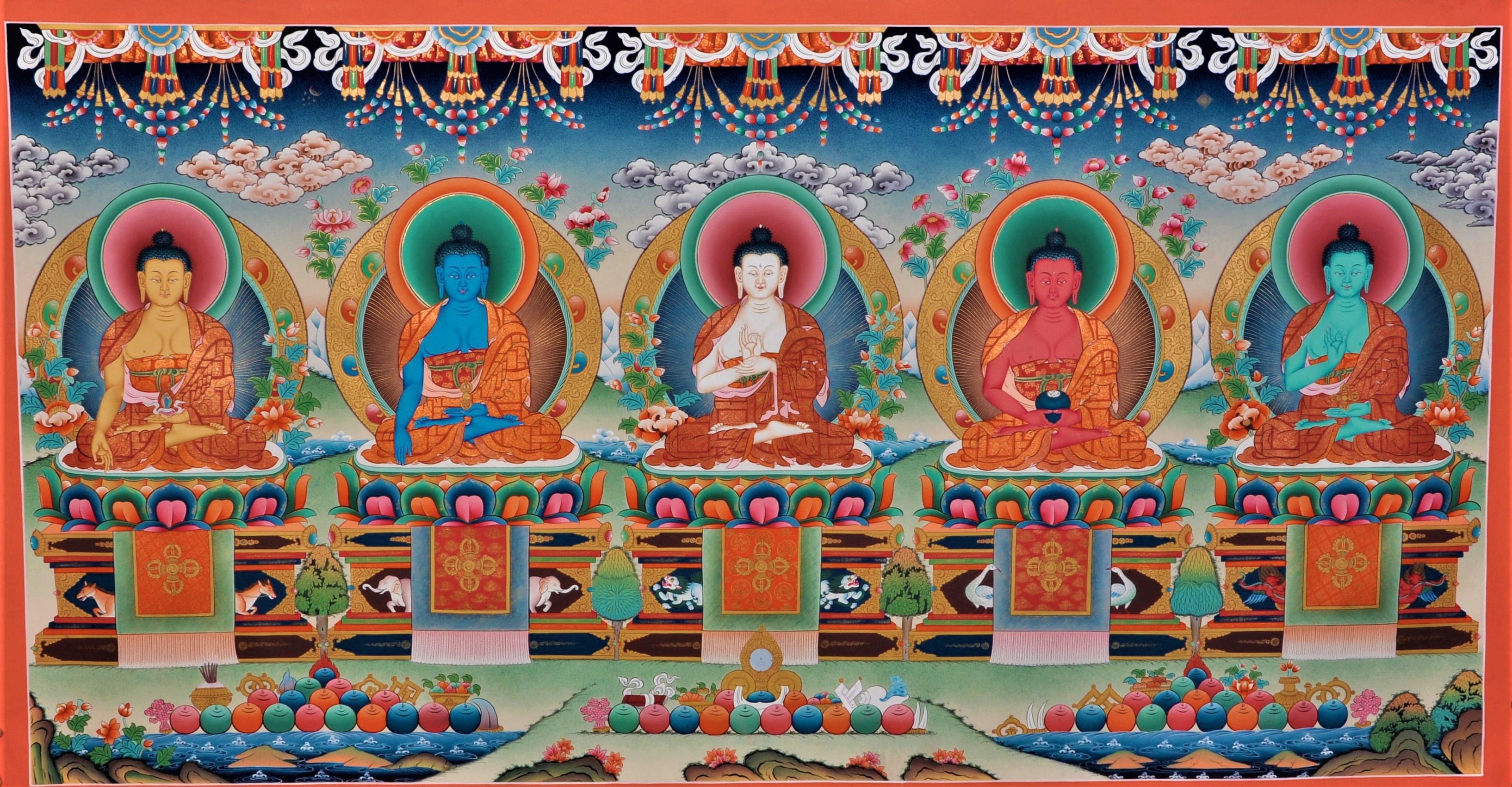 April 11 - Five Dyani Buddhas