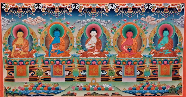 Sep 4 - Five Dyani Buddhas