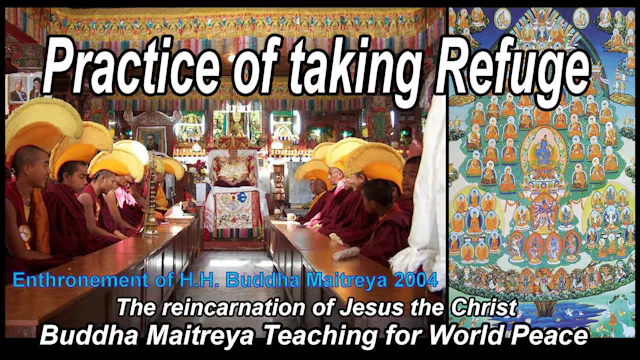 April 6 - Practice of taking Refuge