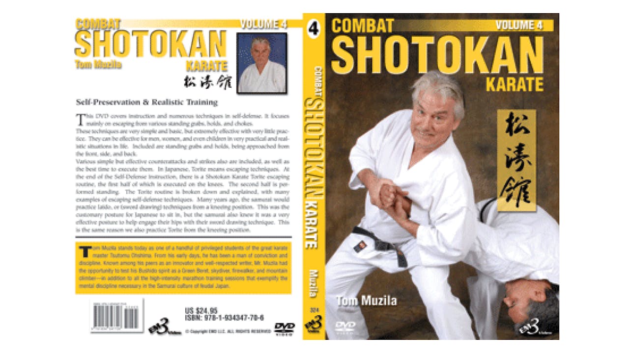 Combat Shotokan Karate Vol 4 by Tom Muzila