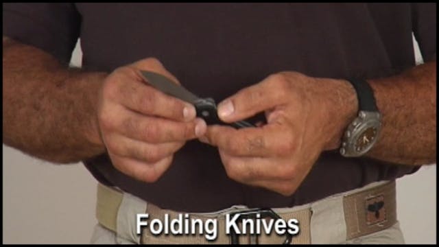 Folding Knives: Carry and Deployment By Steve Tarani