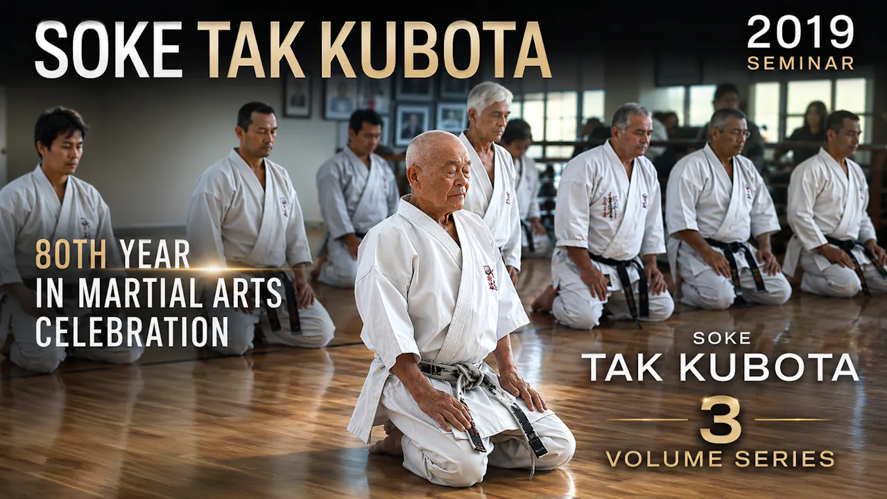 Tak Kubota 2019 Seminar Kata, Kumite & Kubotan