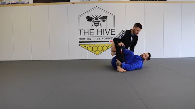 13. Basic Sweep to Single Under Foot Trap Pass-Caderinha