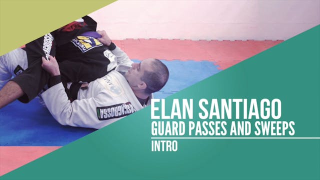 World Class BJJ Vol 2: Guard Passing and Sweeps by Elan Santiago