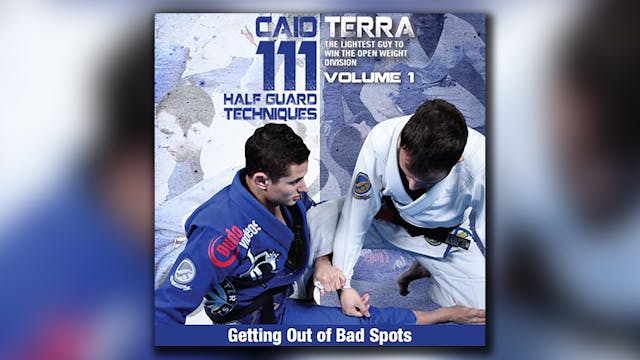 111 Half Guard Techniques Vol 1 by Caio Terra