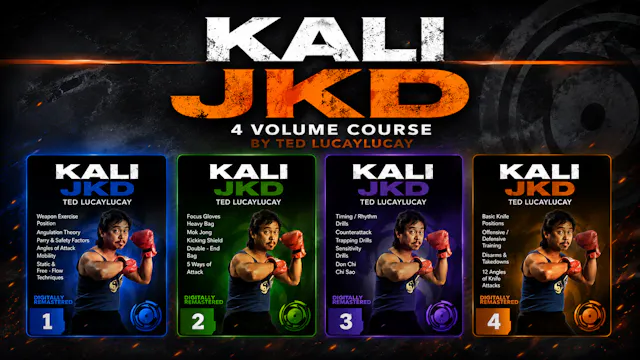 Kali JKD 4 Vol Course by Ted Lucaylucay
