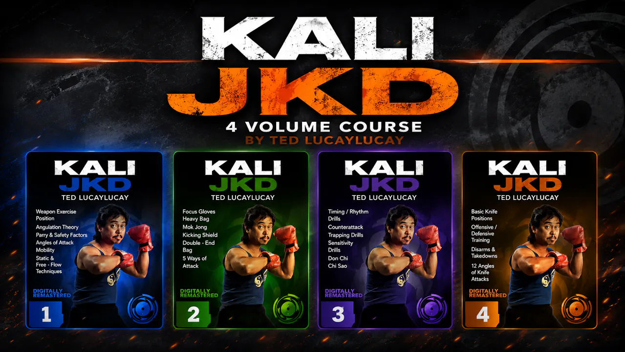 Kali JKD 4 Vol Course by Ted Lucaylucay