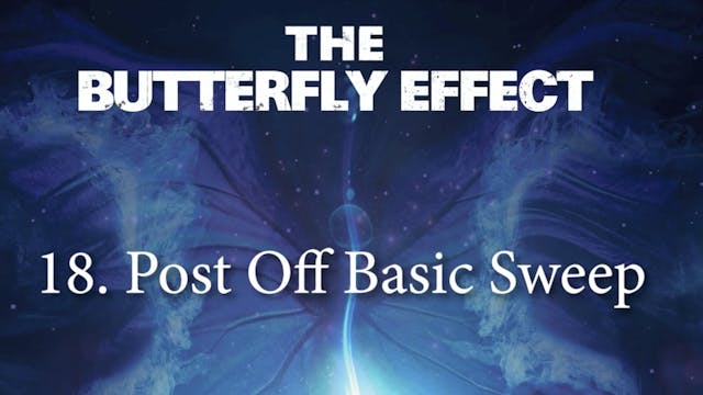 18 Post Off Basic Sweep - Butterly Ef...