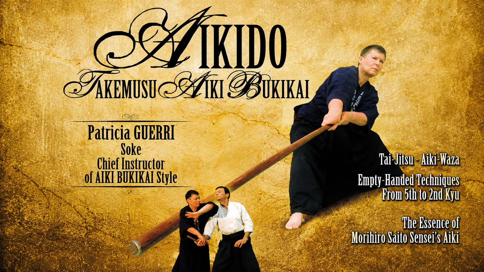 Aikido Takemusu Aiki Bukikai 1 by Patricia Guerri