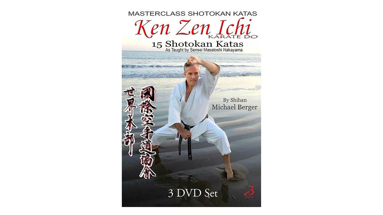 Masterclass Shotokan Katas Vol 3 by Michael Berger