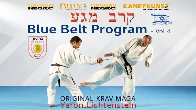 Original Krav Maga Blue Belt Vol 4 by Lichtenstein