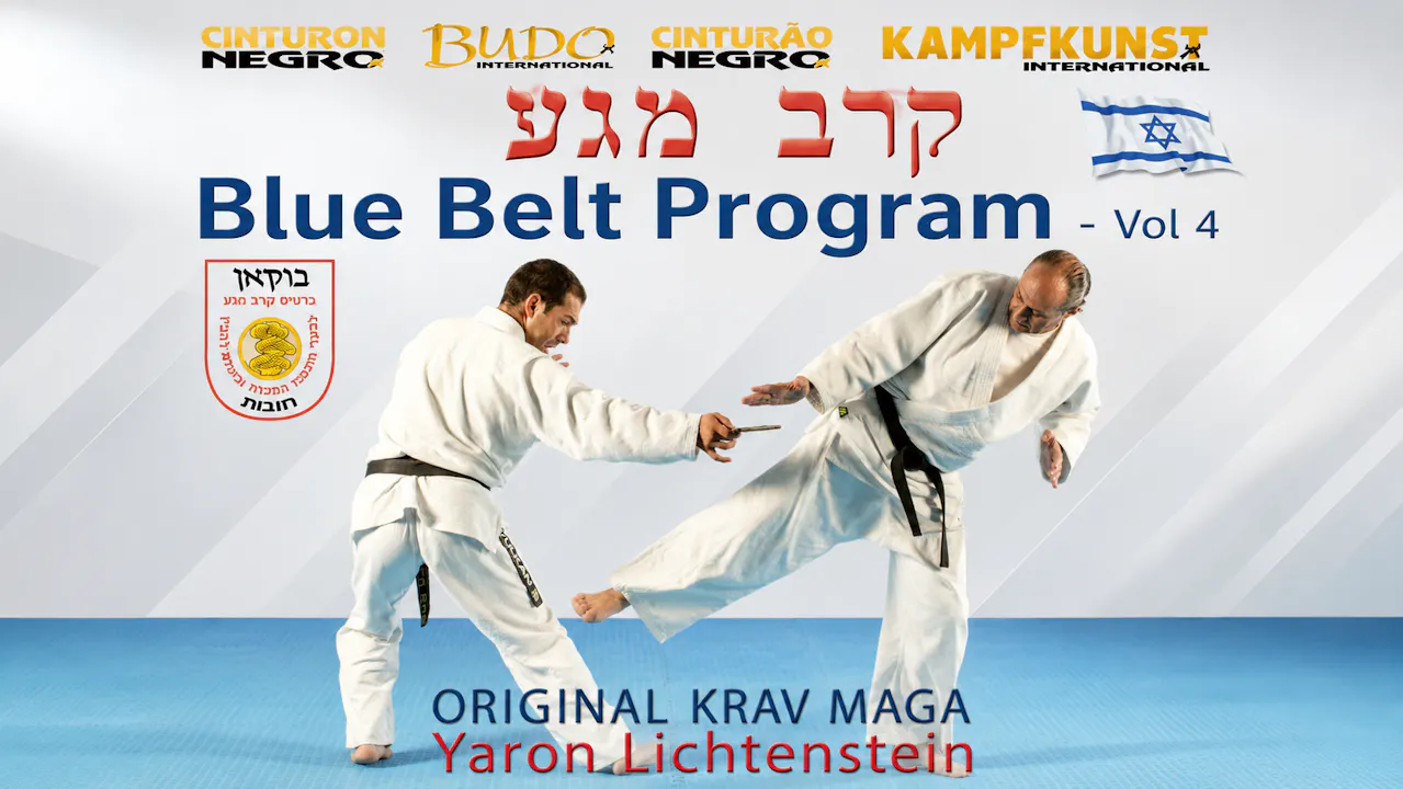 Original Krav Maga Blue Belt Vol 4 by Lichtenstein