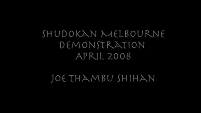 4 2008 Melbourne Demo