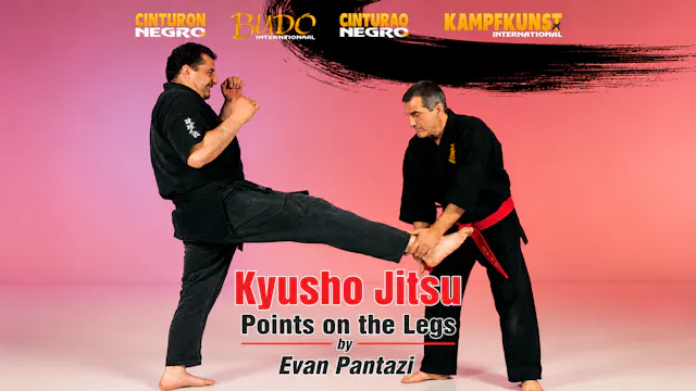 Kyusho Jitsu Points on the Legs by Evan Pantazi