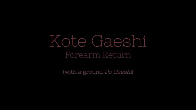 Chapter 12 - Kote Gaeshi
