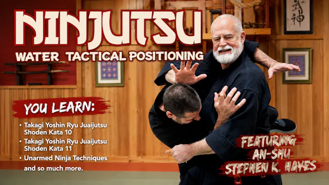 Ninjutsu Secrets 9 Water Positioning Stephen Hayes