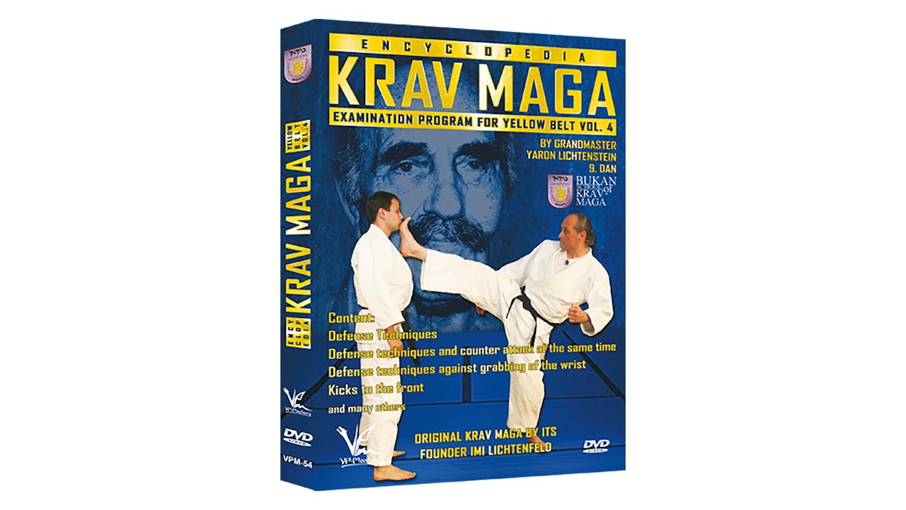 Krav Maga Encyclopedia Yellow Belt Exam Vol 4