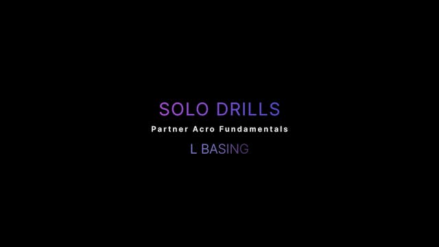 04. L Basing Drill