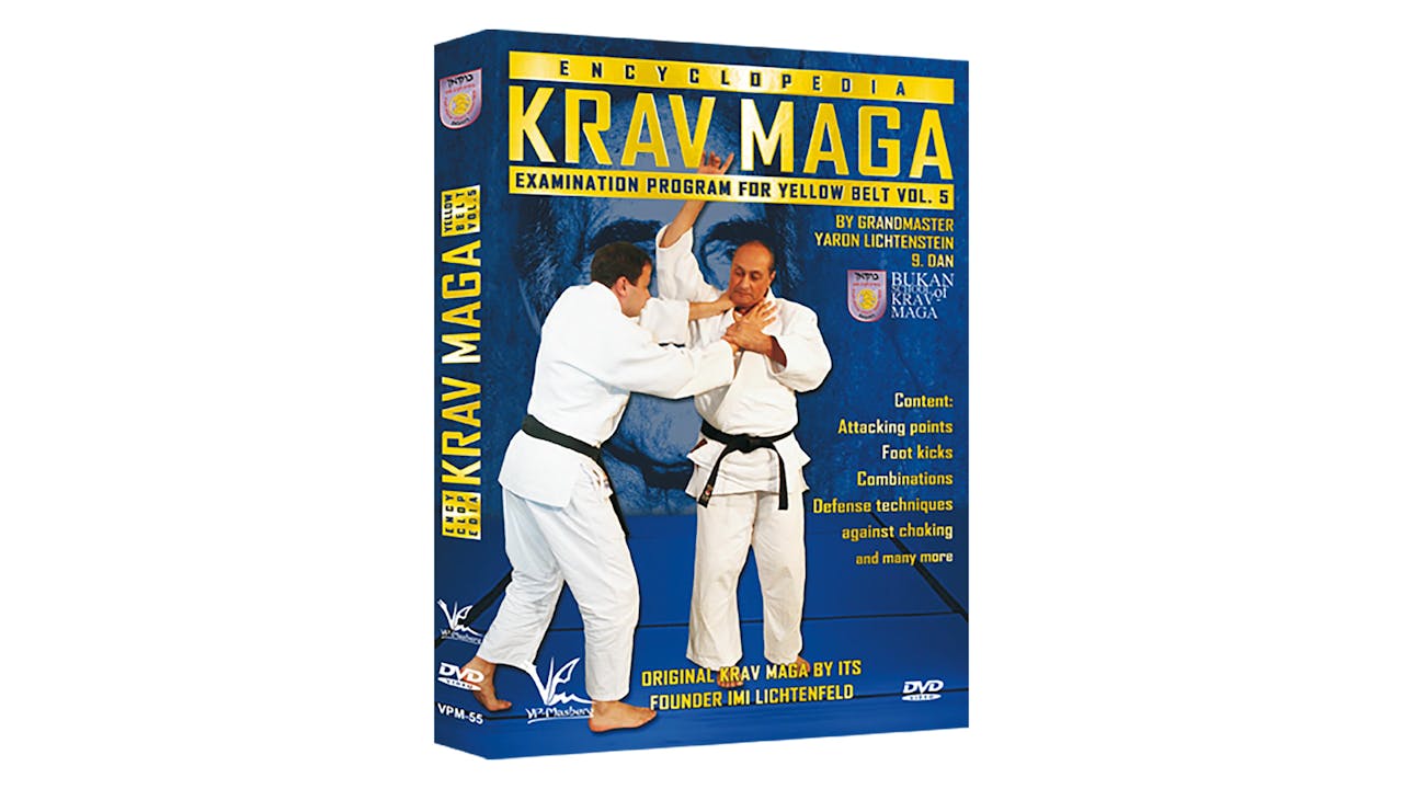 Krav Maga Encyclopedia Yellow Belt Exam Vol 5