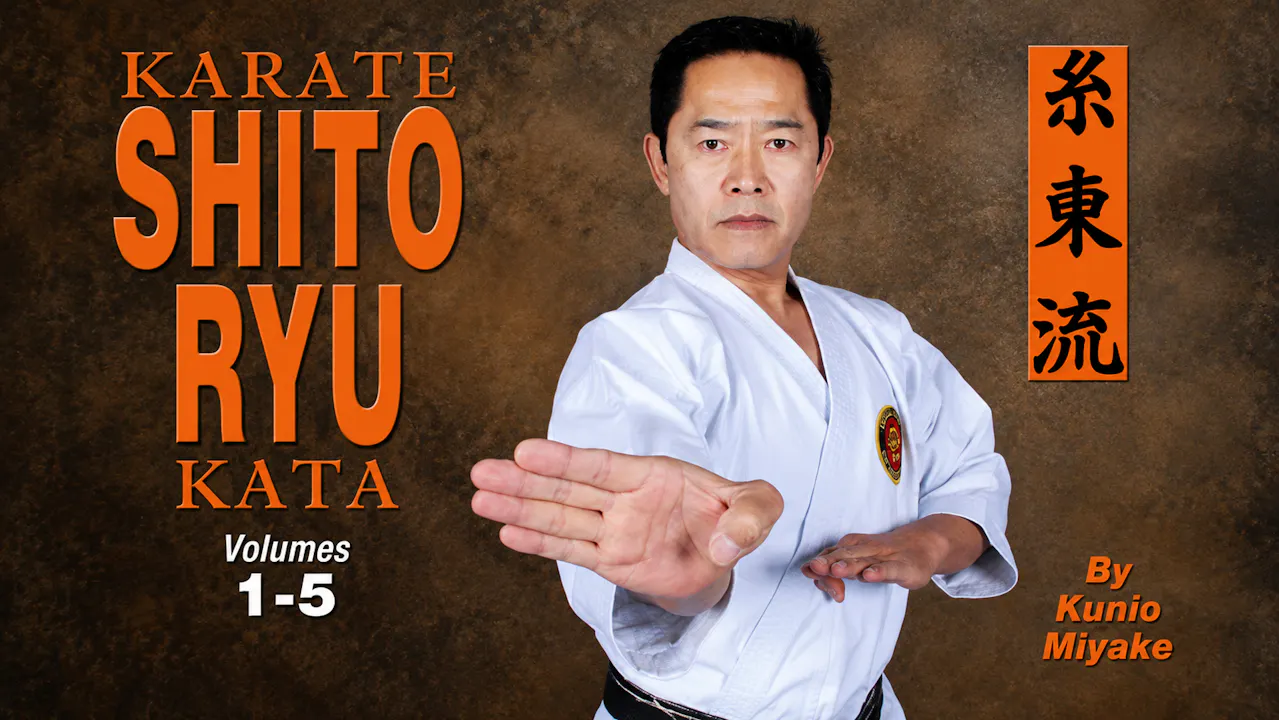 Karate Shito Ryu Kata Vol 1-5 by Kunio Miyake