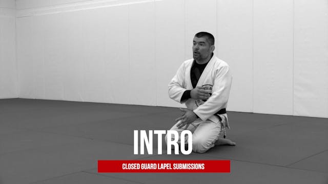 Guard Lapel Submissions 1 - Intro