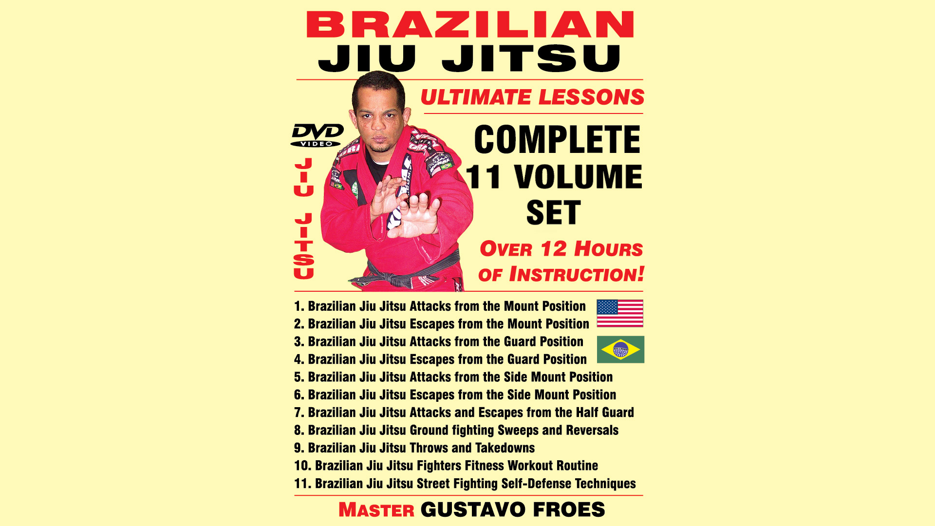 BJJ Ultimate Lessons by Gustavo Froes