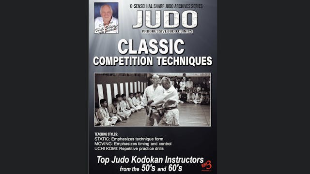 Classic Judo Competition Techniques