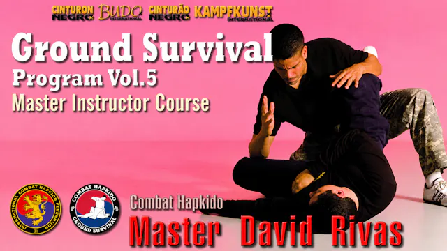 Combat Hapkido Ground Survival Prog V5 David Rivas