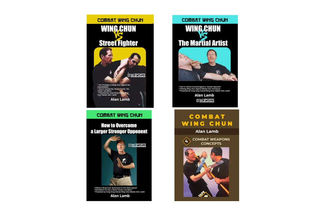 Combat Wing Chun 4 Vol Series by Alan Lamb