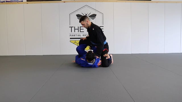 21. CD to Single X to Straight Footlock-Caderinha