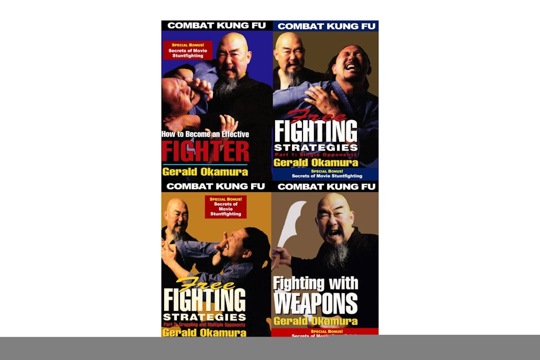 Combat Kung Fu San Soo 4 Vol Series Gerald Okamura