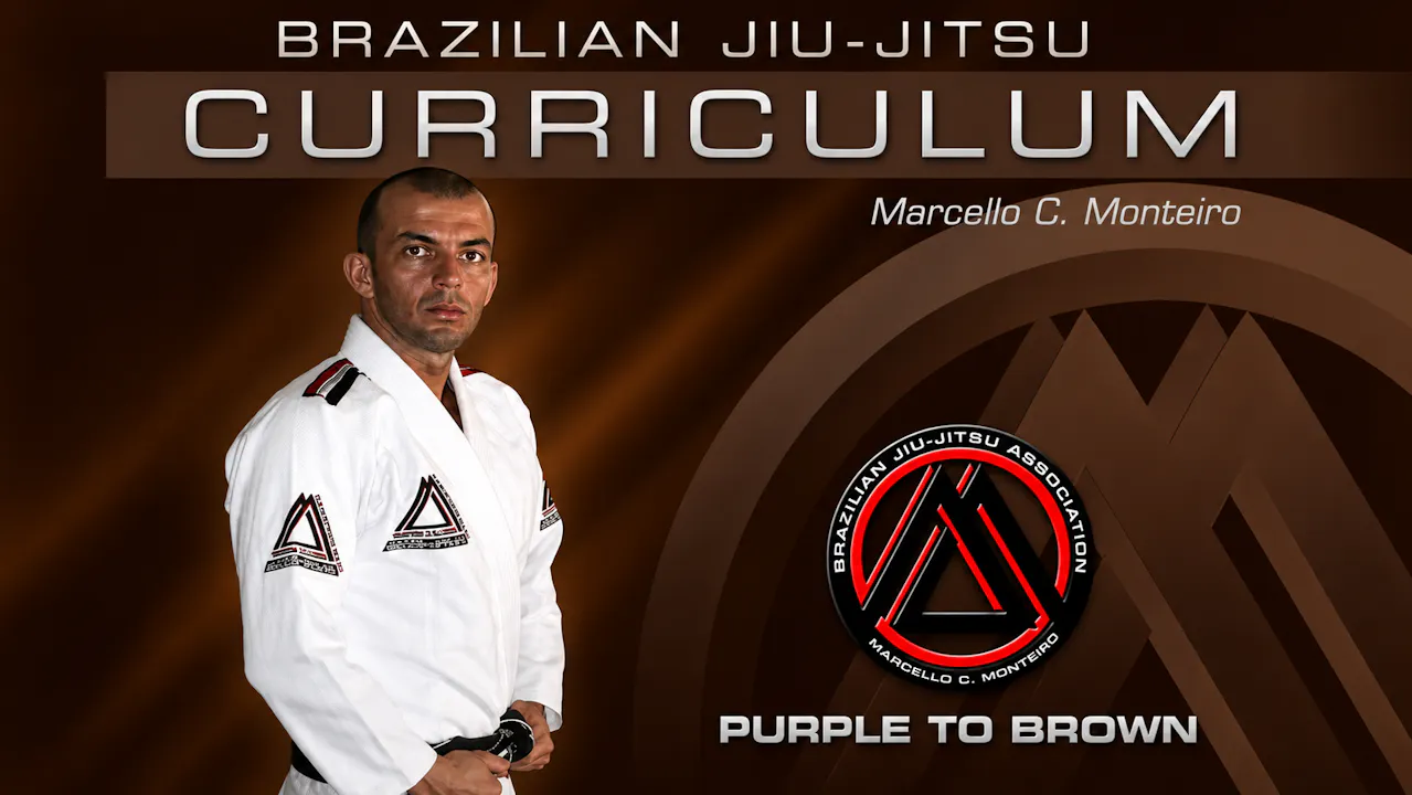BJJ Curriculum Purple to Brown Marcello Monteiro