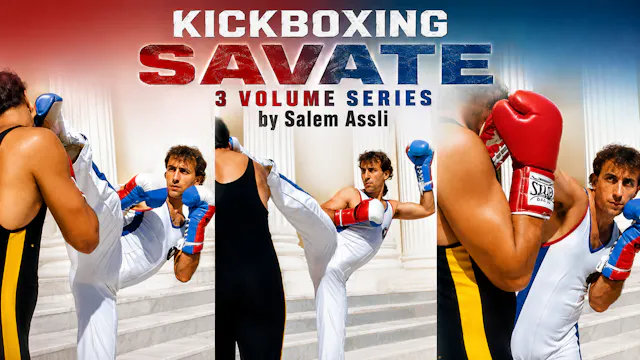 Kickboxing Savate 3 Vol Series by Salem Assli
