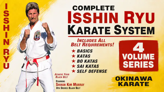 Complete Okinawa Isshin Ryu 4 Vol Karate System