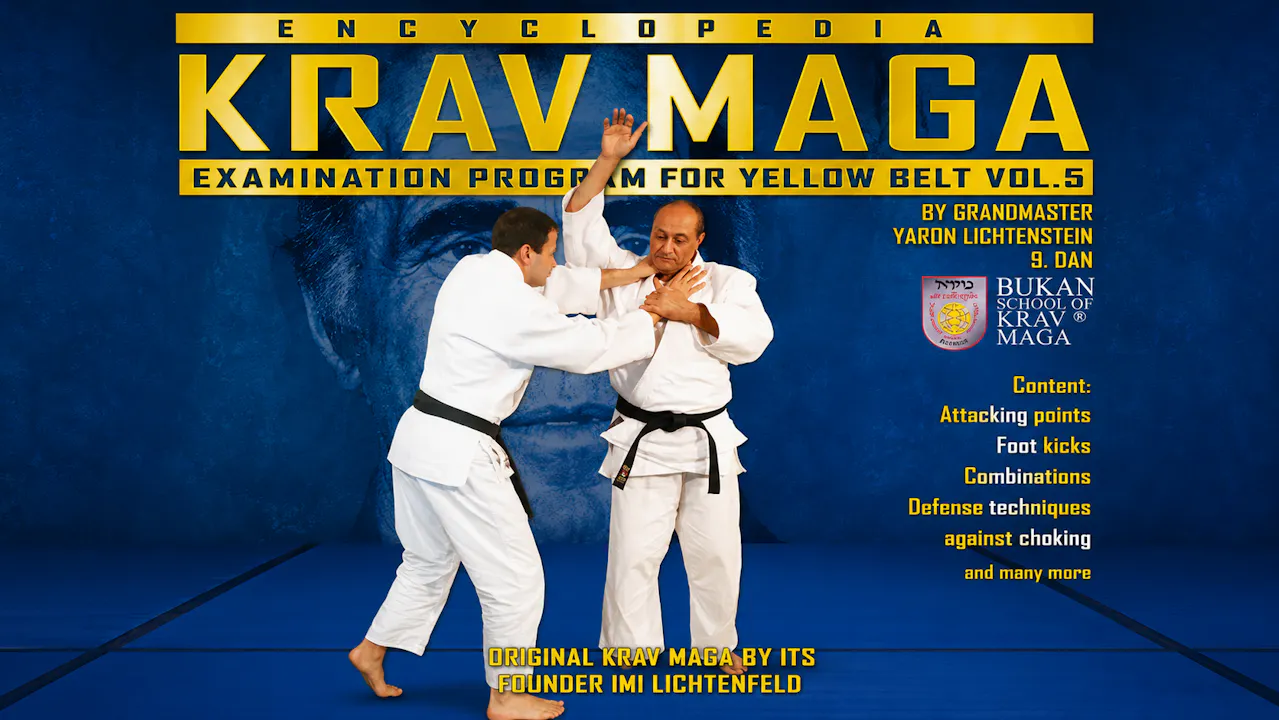 Krav Maga Encyclopedia Yellow Belt Exam Vol 5