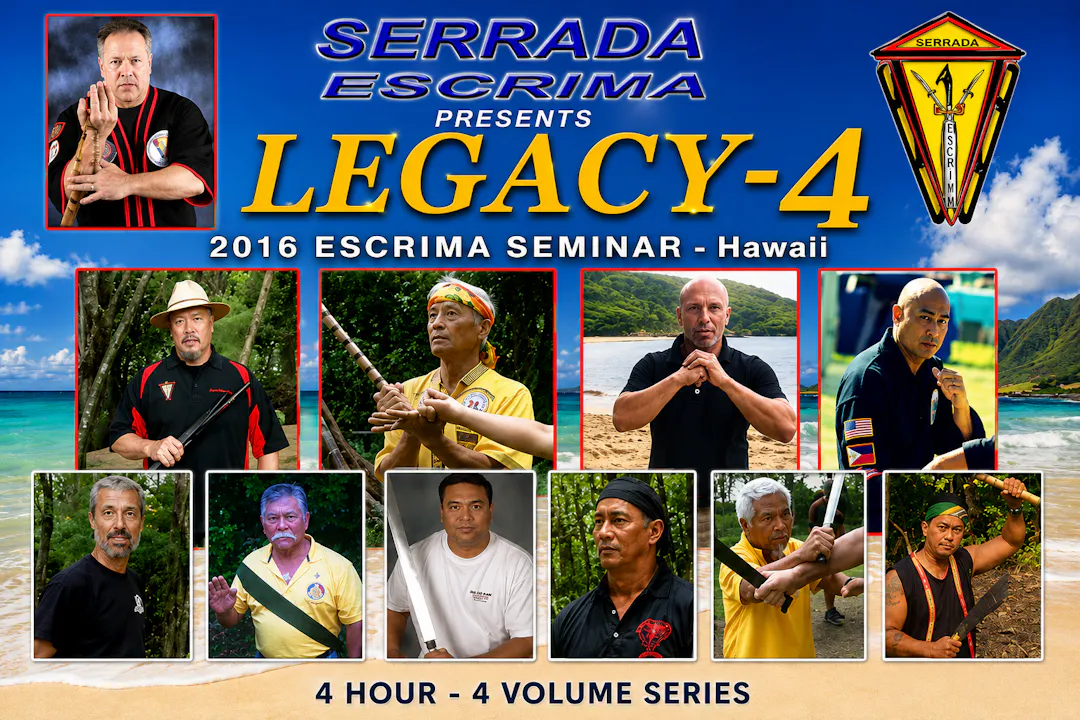 Serrada Escrima Legacy Seminar 4 (Vol 1-4)
