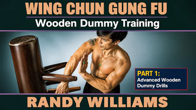 Wing Chun Gung-Fu Wooden Dummy 1 by Randy Williams