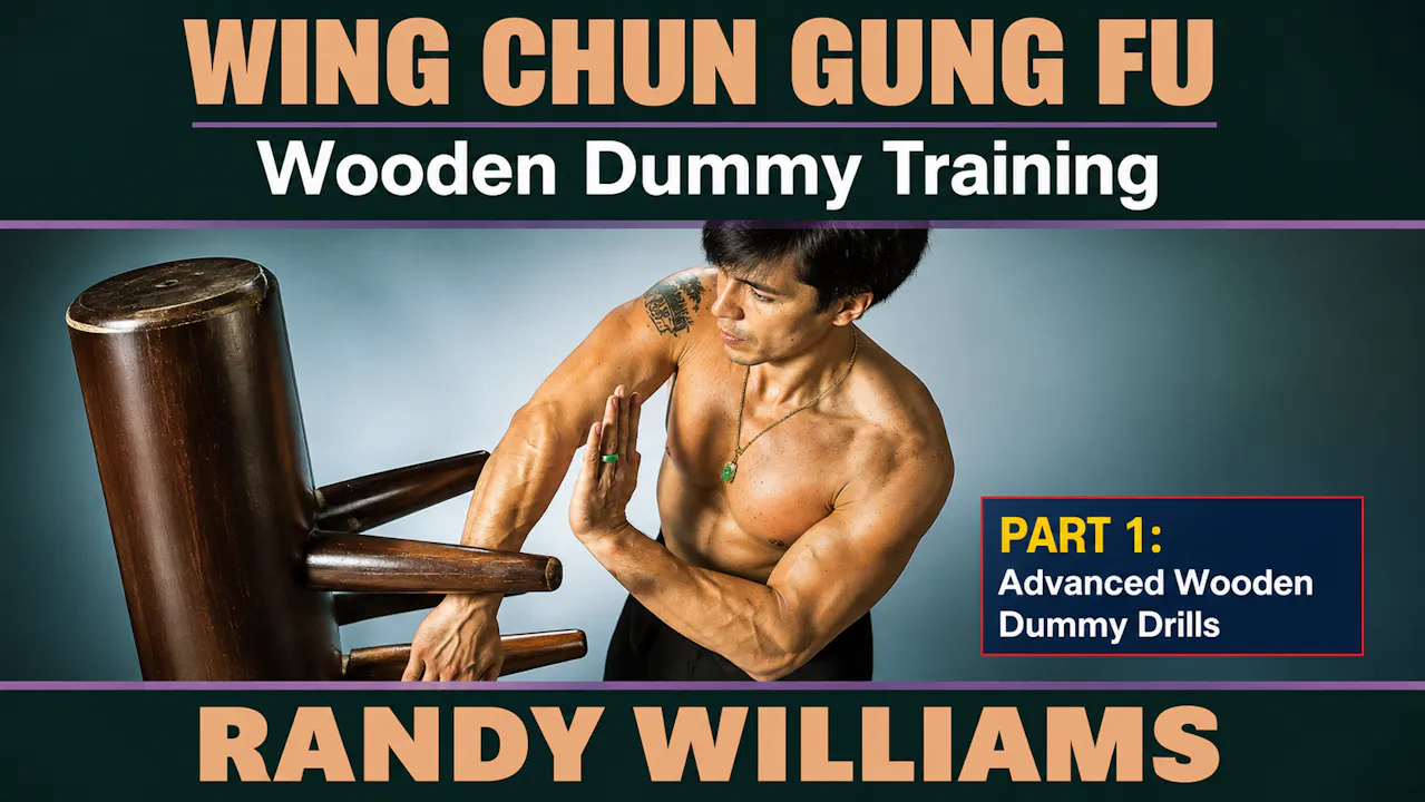 Wing Chun Gung-Fu Wooden Dummy 1 by Randy Williams