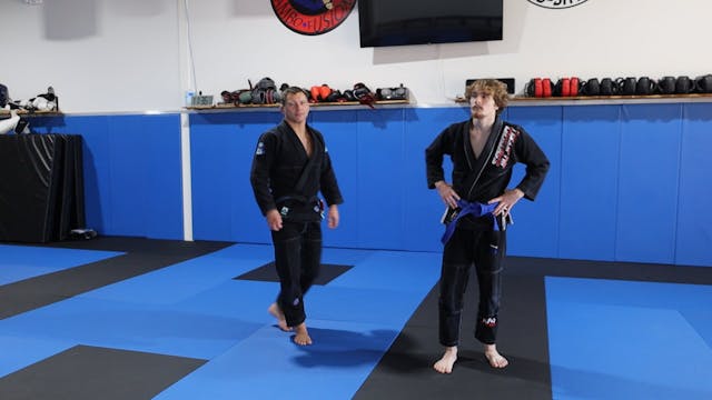 Ouchi Gari 3.Circular Set-Up