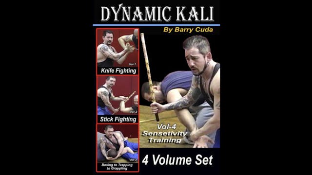 Dynamic Kali 4 Vol Series by Barry Cuda