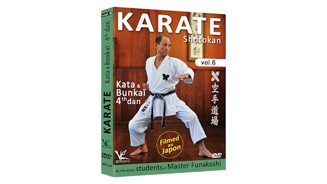 Shotokan Karate Vol 6: Kata & Bunkai 4th Dan