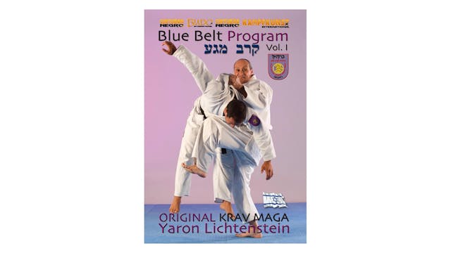 Original Krav Maga Blue Belt Vol 1 by Lichtenstein