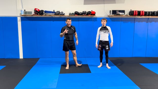 KF 11. Single leg takedown_